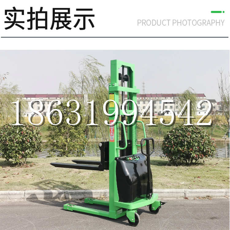西山区电动叉车堆高车液压铲车电瓶1吨2吨站驾步行式小型全自动叉车